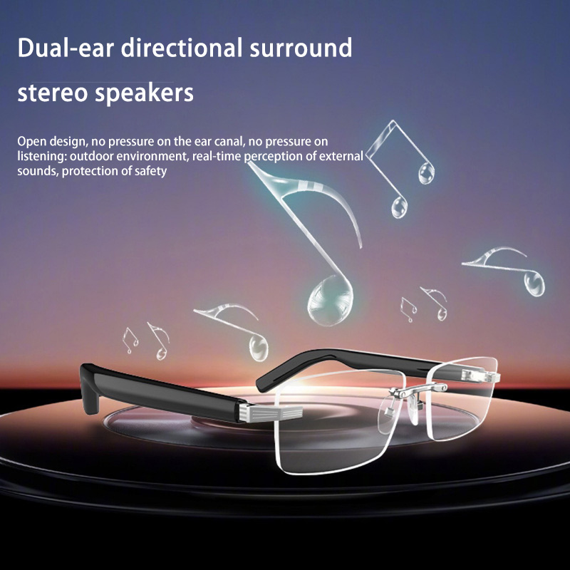 Smart Bluetooth Glasses Wirele - Audio Music Voice ulasan dan harga