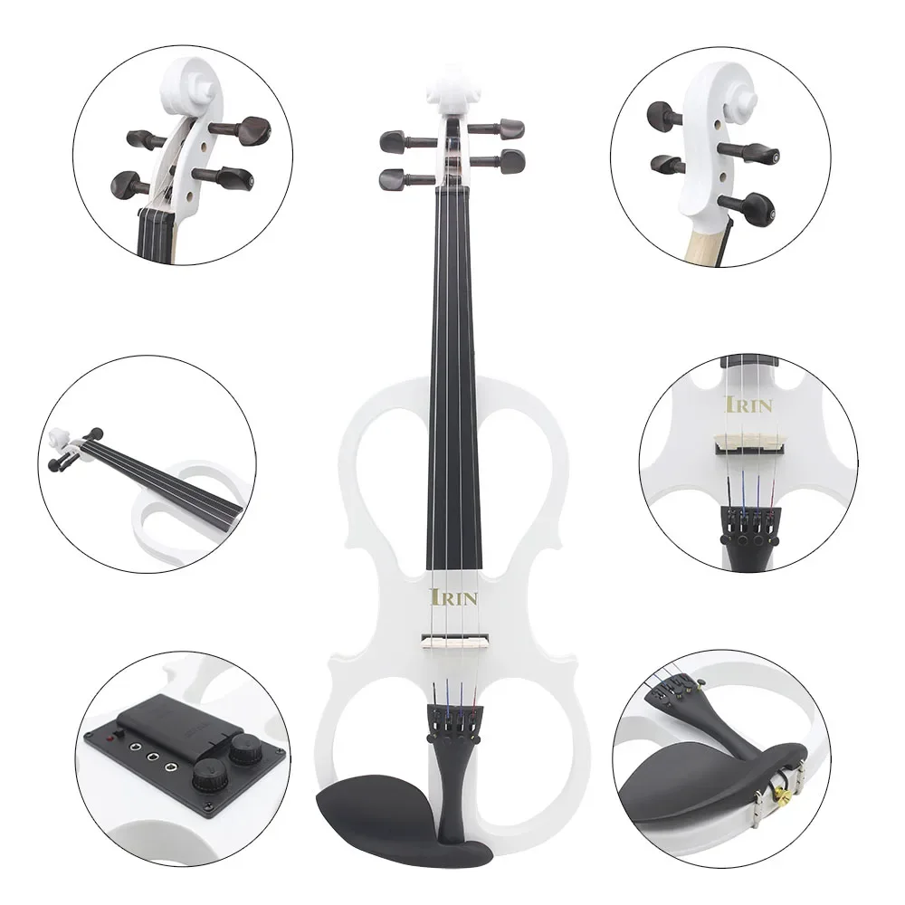 IRIN 4/4 Electric Violin Maple - Violin Shoulder Rest ulasan dan harga