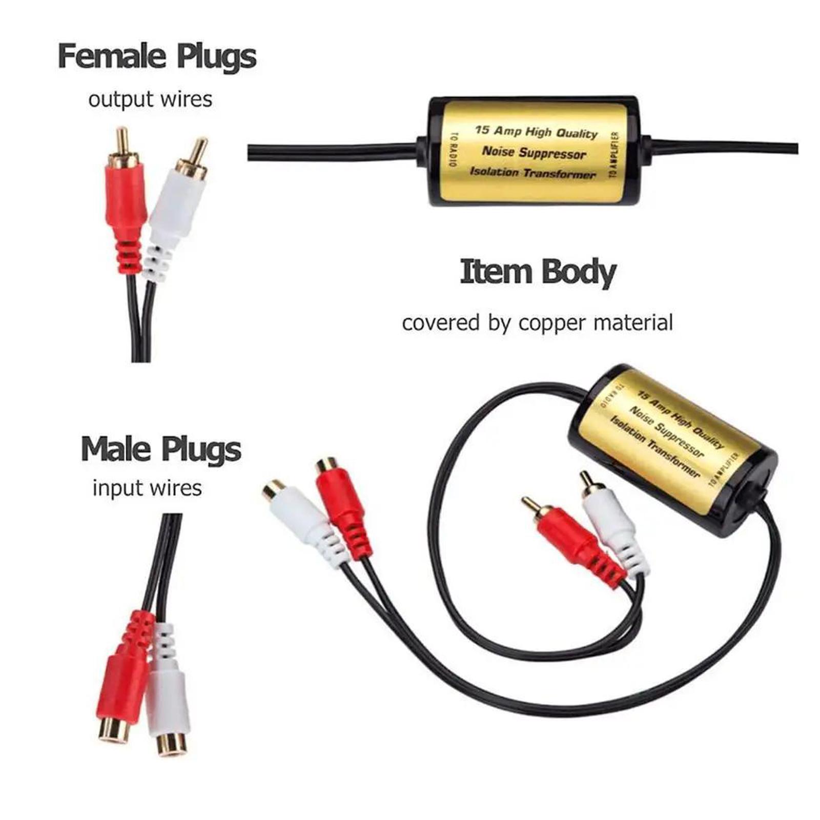 Generic RCA Audio Noise Filter - Audio Music Equalizer ulasan dan harga