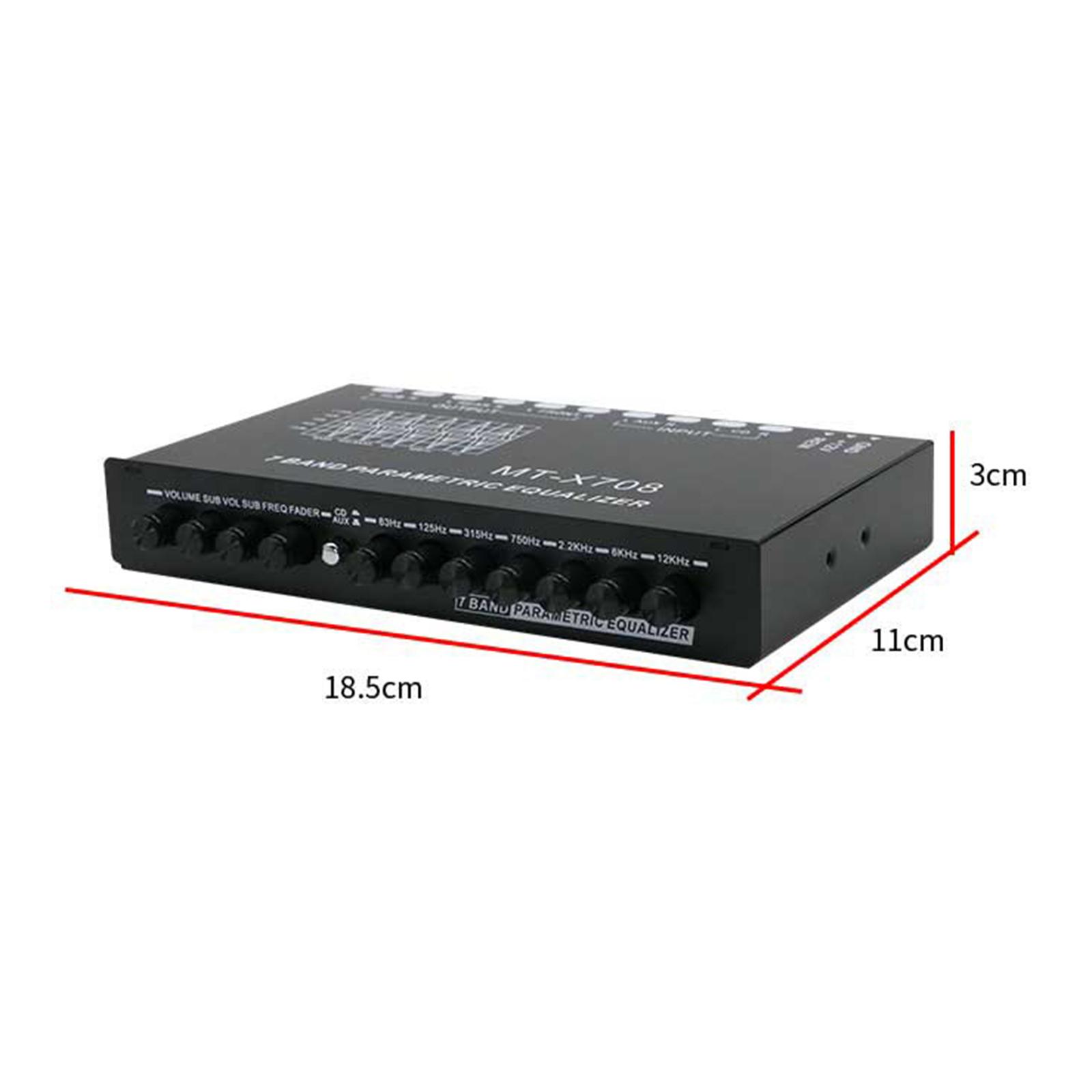 7 Band EQ Equalizer DC 12V Sub - Audio Music Equalizer ulasan dan harga