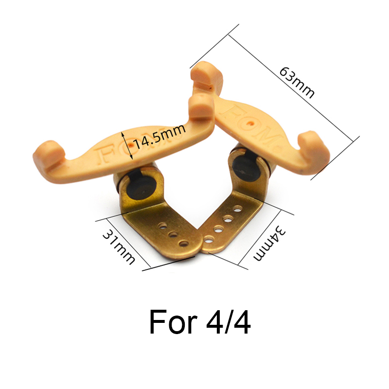 Pair of Brass Shoulder Rest Su - Violin Shoulder Rest ulasan dan harga