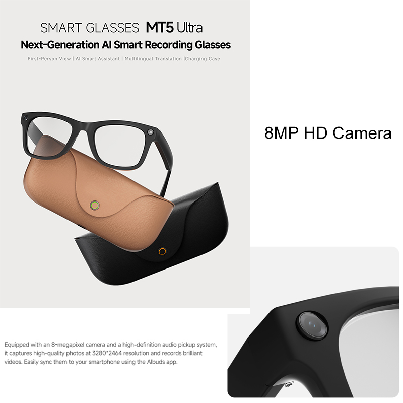 2026 AI smart Glasses HD 800W  - Audio Music Voice ulasan dan harga