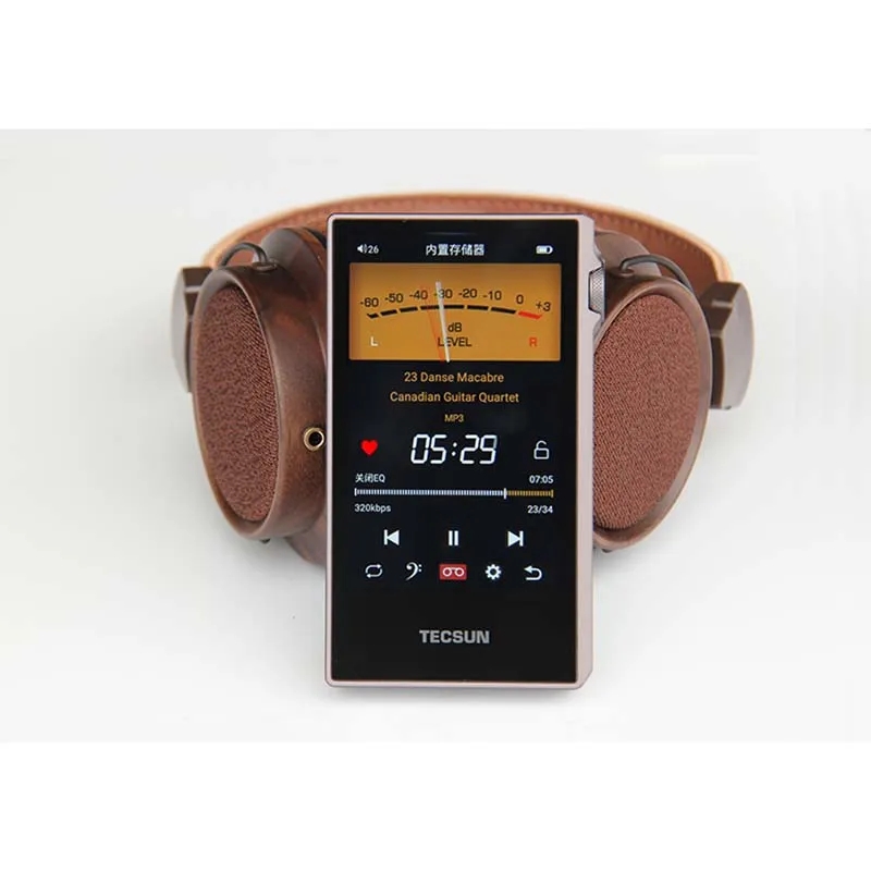 Tecsun PD-60 4 inch IPS touch  - Audio Music Equalizer ulasan dan harga