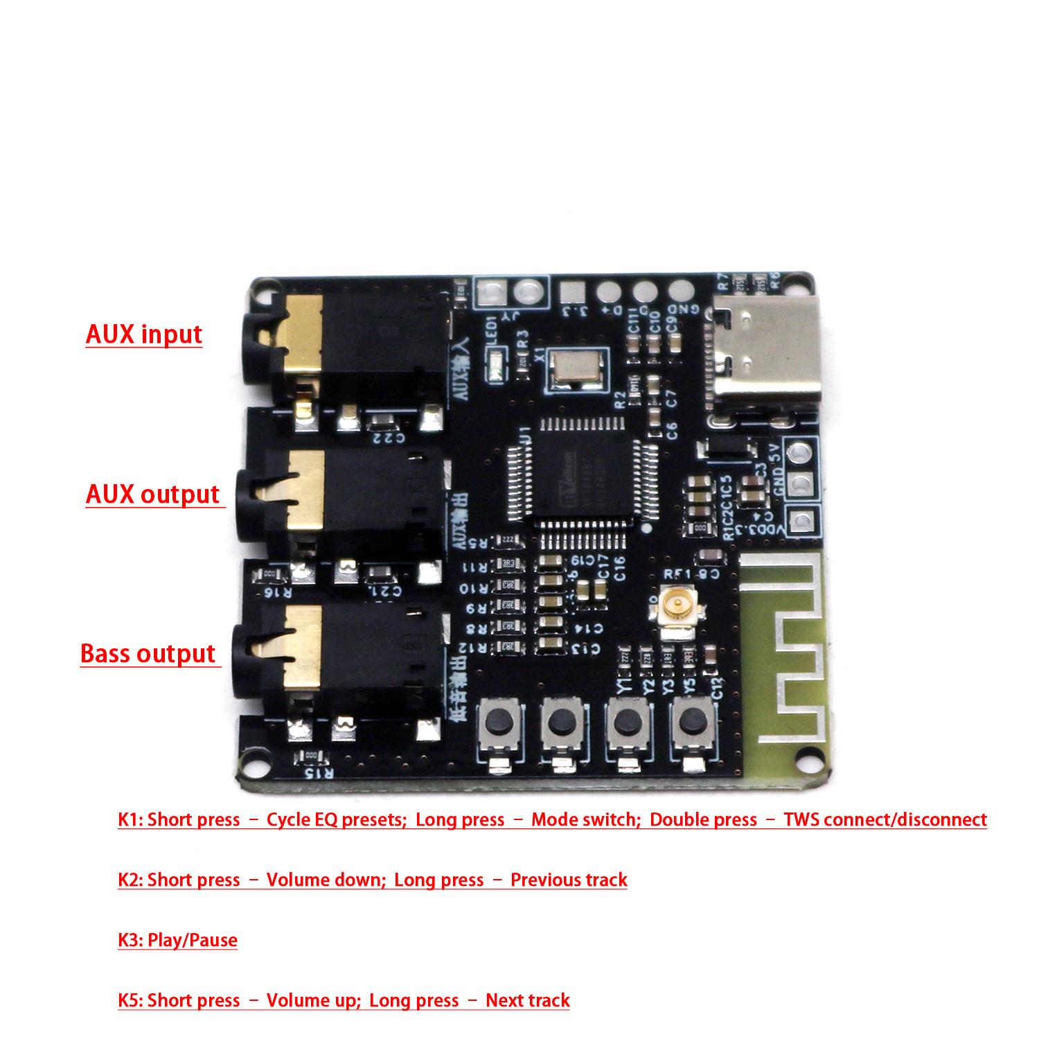 Bluetooth DSP Tuning Module BP - Audio Music Equalizer ulasan dan harga