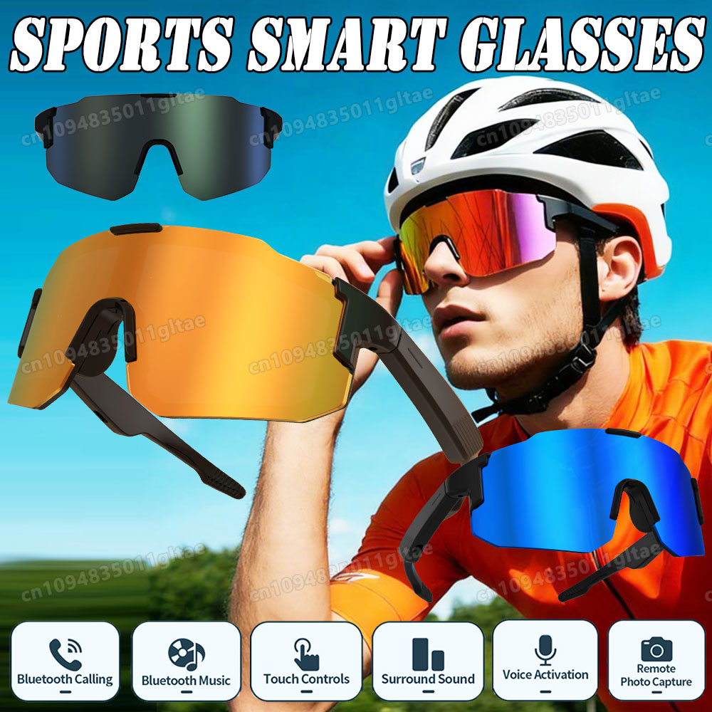 Cycling Smart Glasses Camera B - Audio Music Voice ulasan dan harga