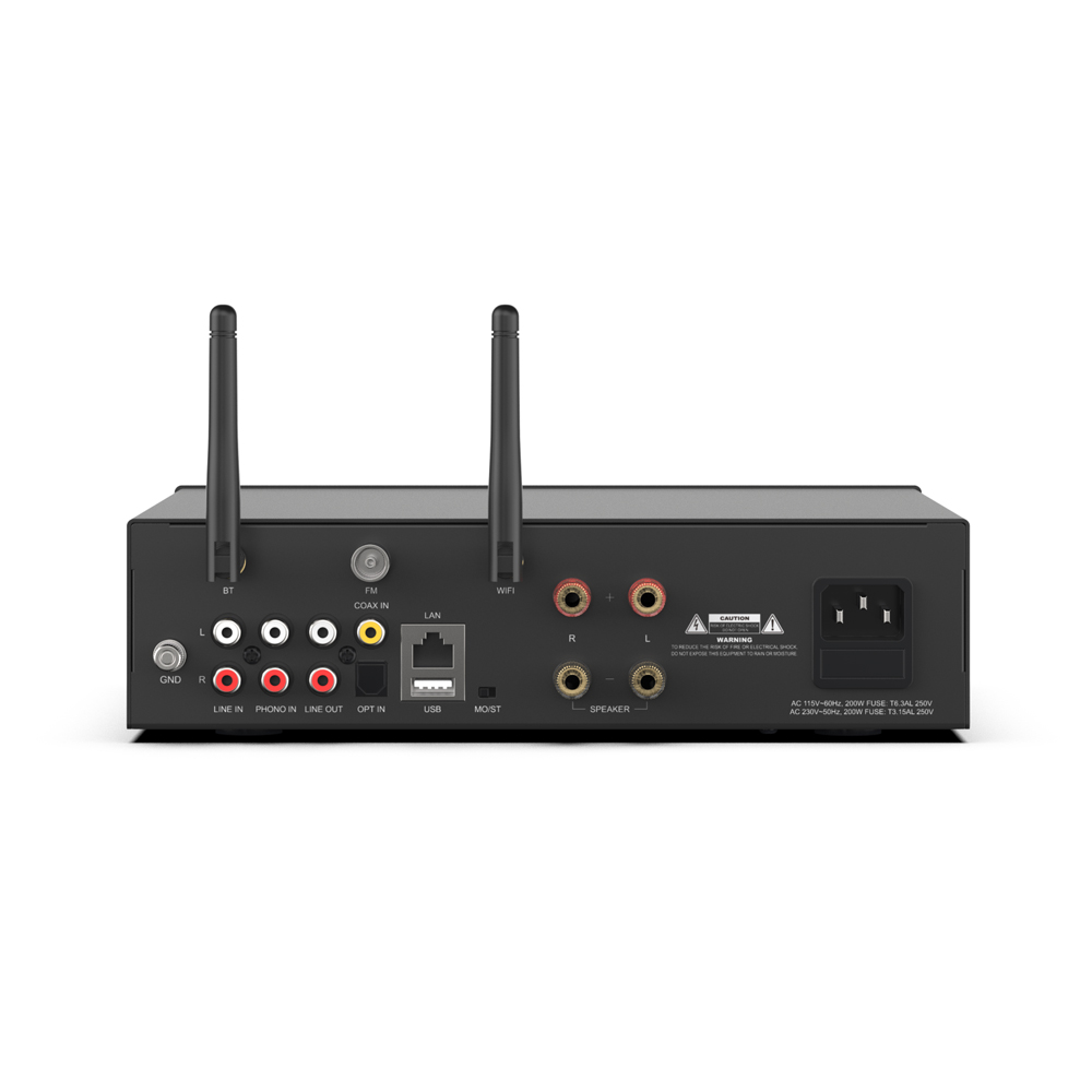 A100 Stereo Amplifier Home Aud - Audio Music Player App ulasan dan harga