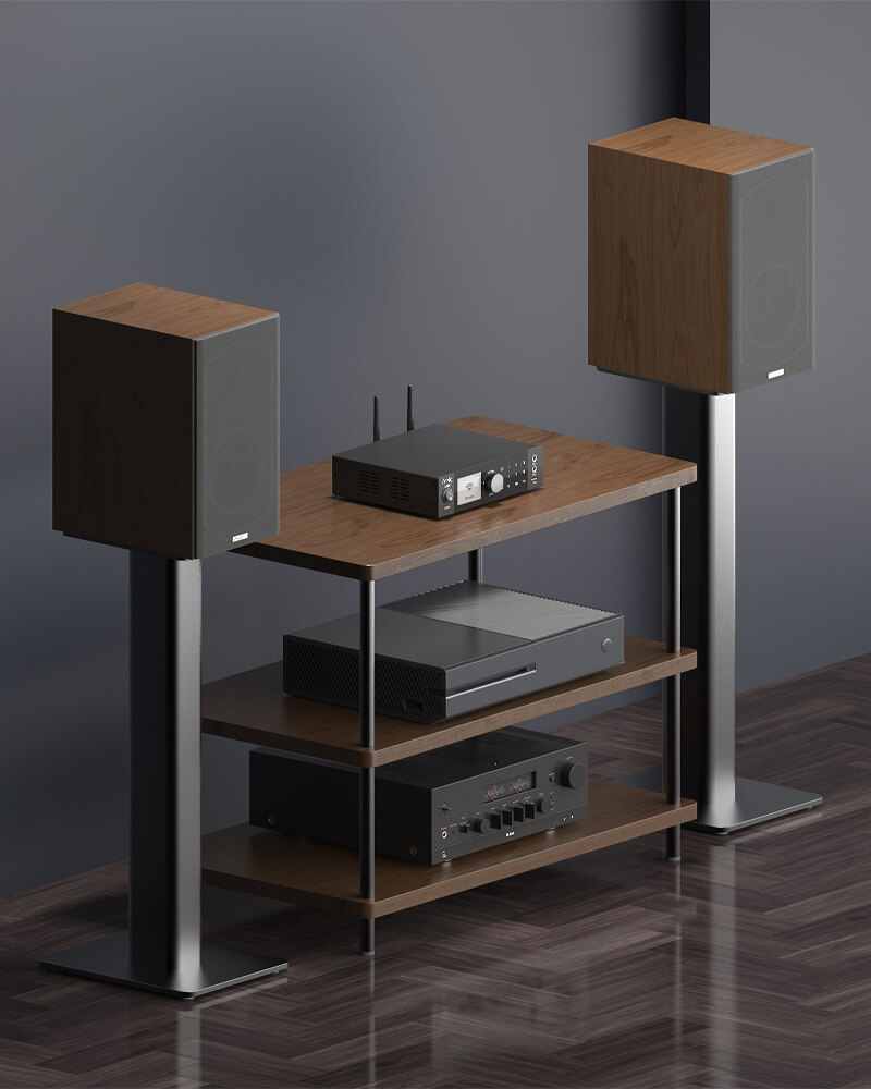 A100 Stereo Amplifier Home Aud - Audio Music Player App ulasan dan harga