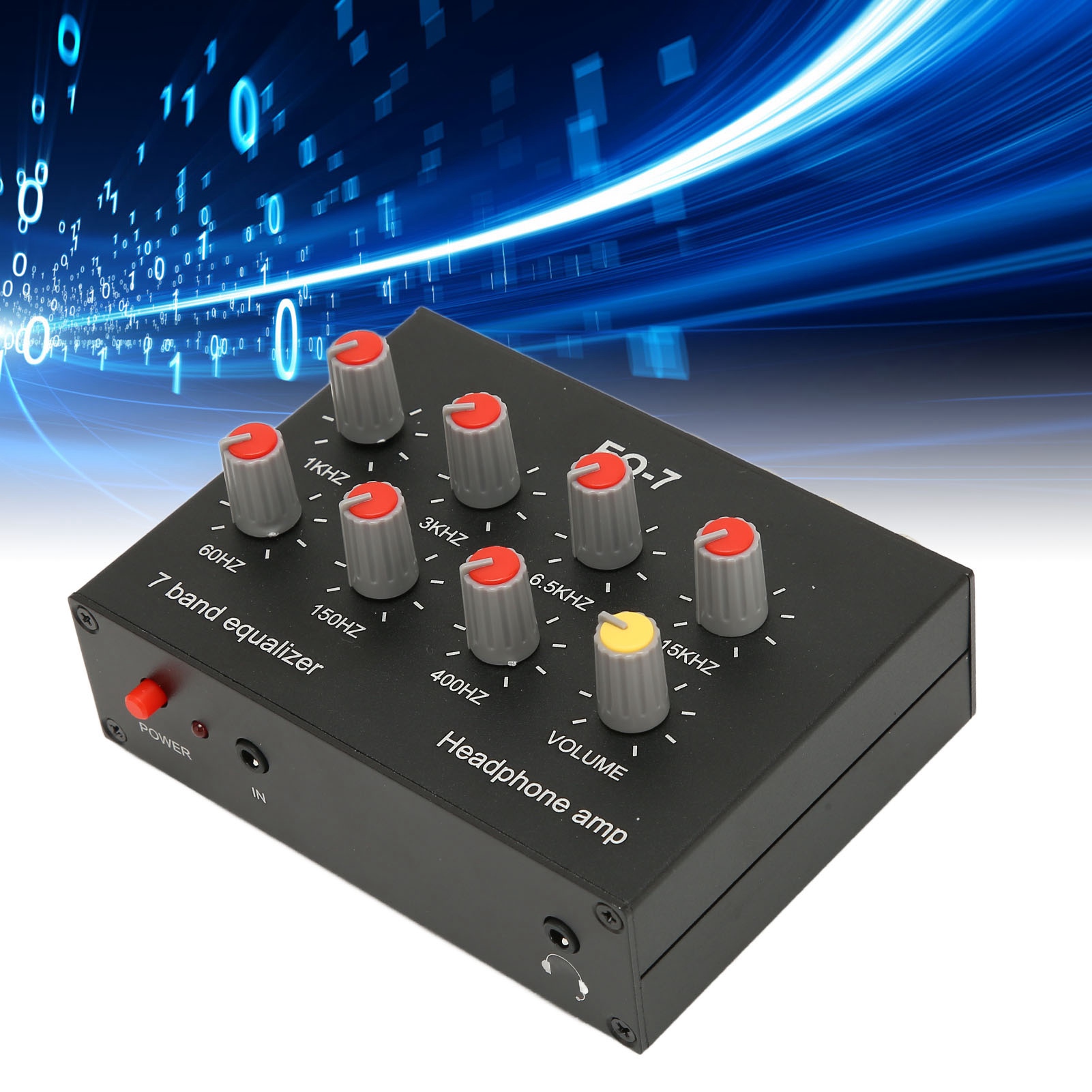 7 Band Sound Equalizer RCA Out - Audio Music Equalizer ulasan dan harga