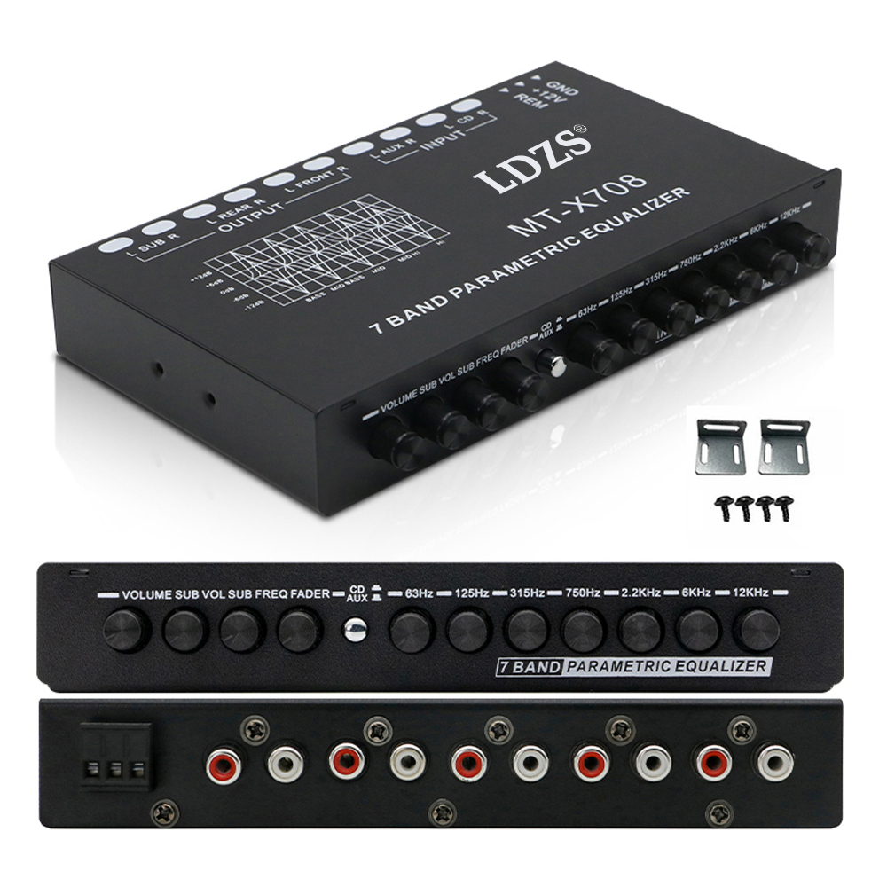 Professional 7 Band Car Equali - Audio Music Equalizer ulasan dan harga
