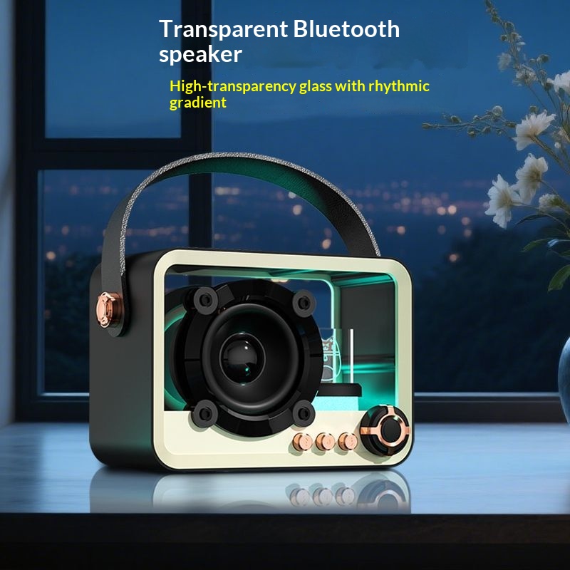 Transparent Wireless Speaker M - Audio Music Equalizer ulasan dan harga