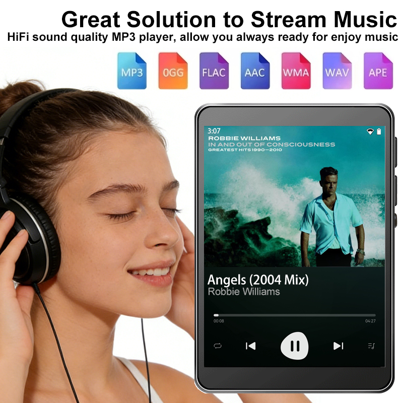 WiFi MP3 Player Andriod 10 Spo - Mp3 Audio Music Download ulasan dan harga